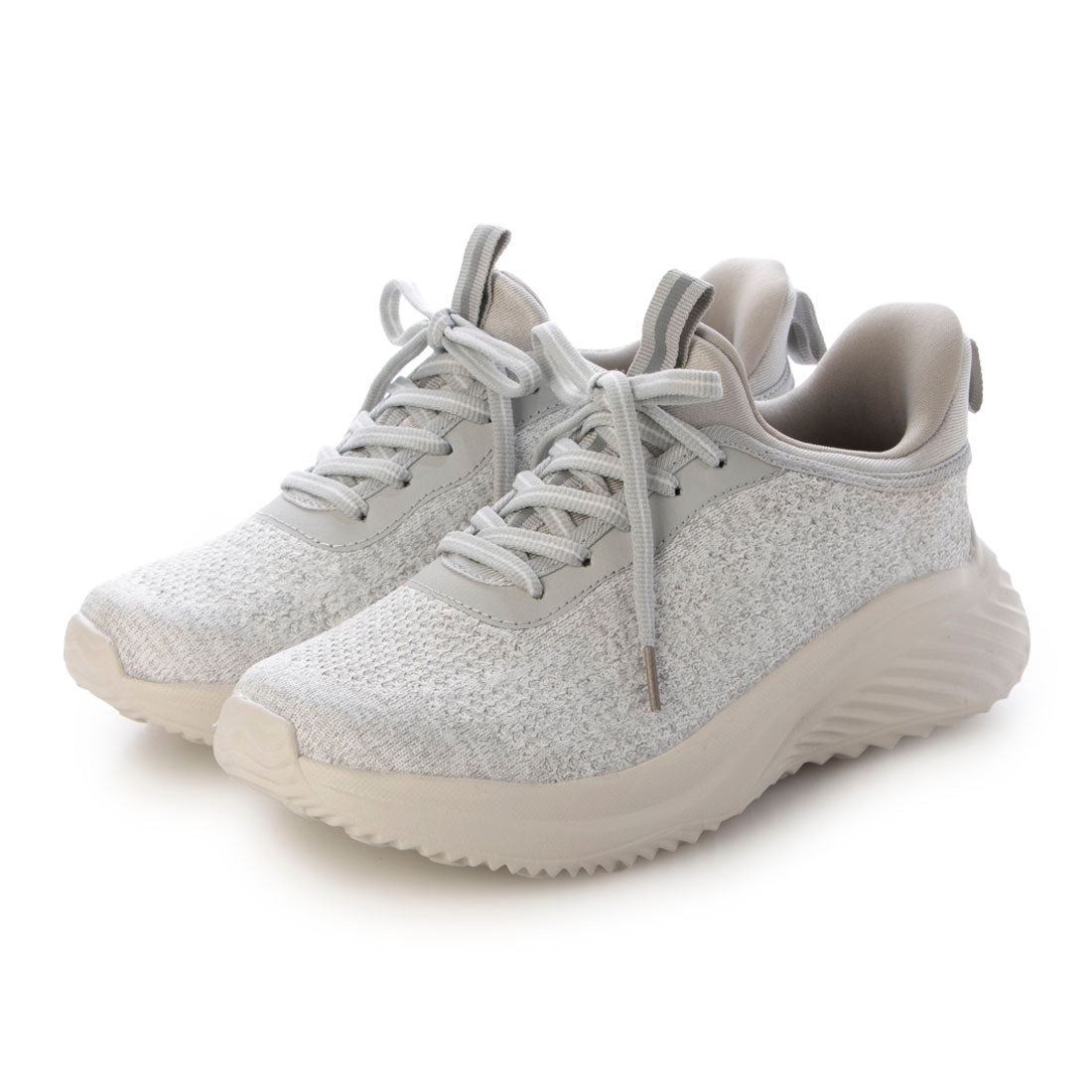 ニューヨークスターズ ボブソン NEW YORK STARS BOBSON ハンズフリータイプ 厚底 メッシュスニーカー （GY） GY