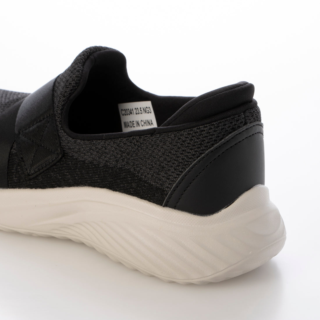 ニューヨークスターズ ボブソン NEW YORK STARS BOBSON ハンズフリータイプ 厚底 メッシュスニーカー （BLK） BLK
