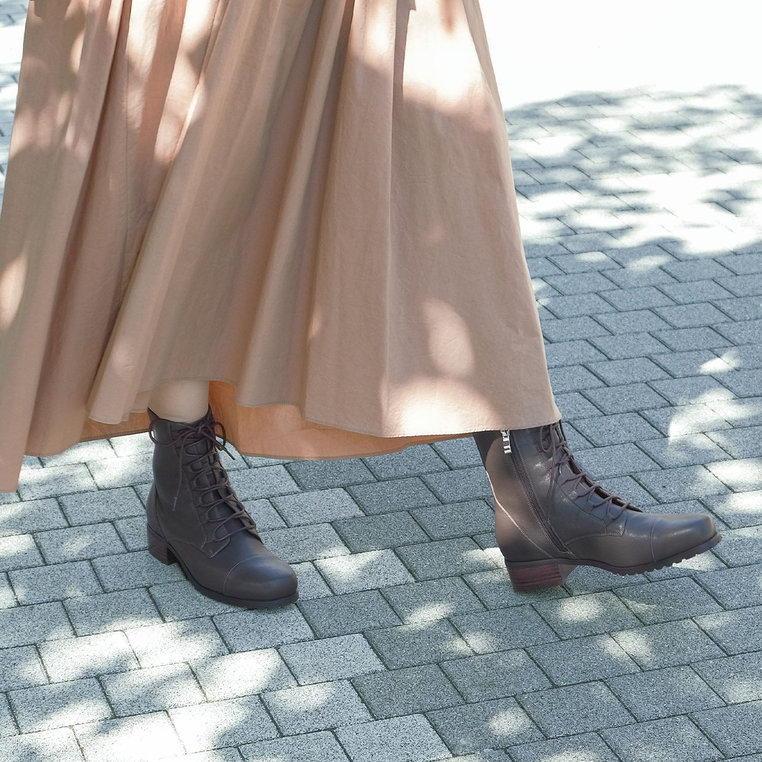 Neue Diffusion Lace-Up Short Boots / ND23628