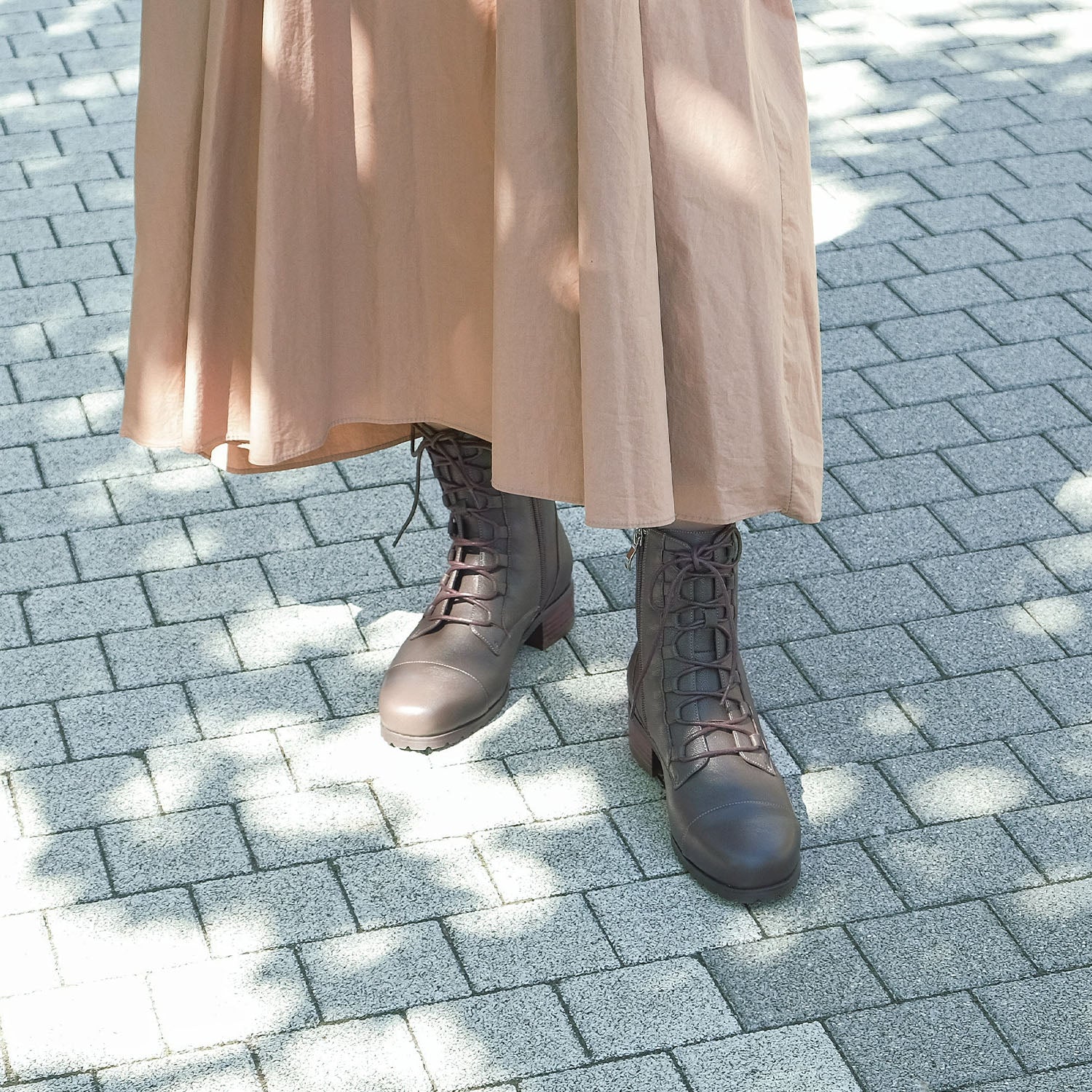 Neue Diffusion Lace-Up Short Boots / ND23628