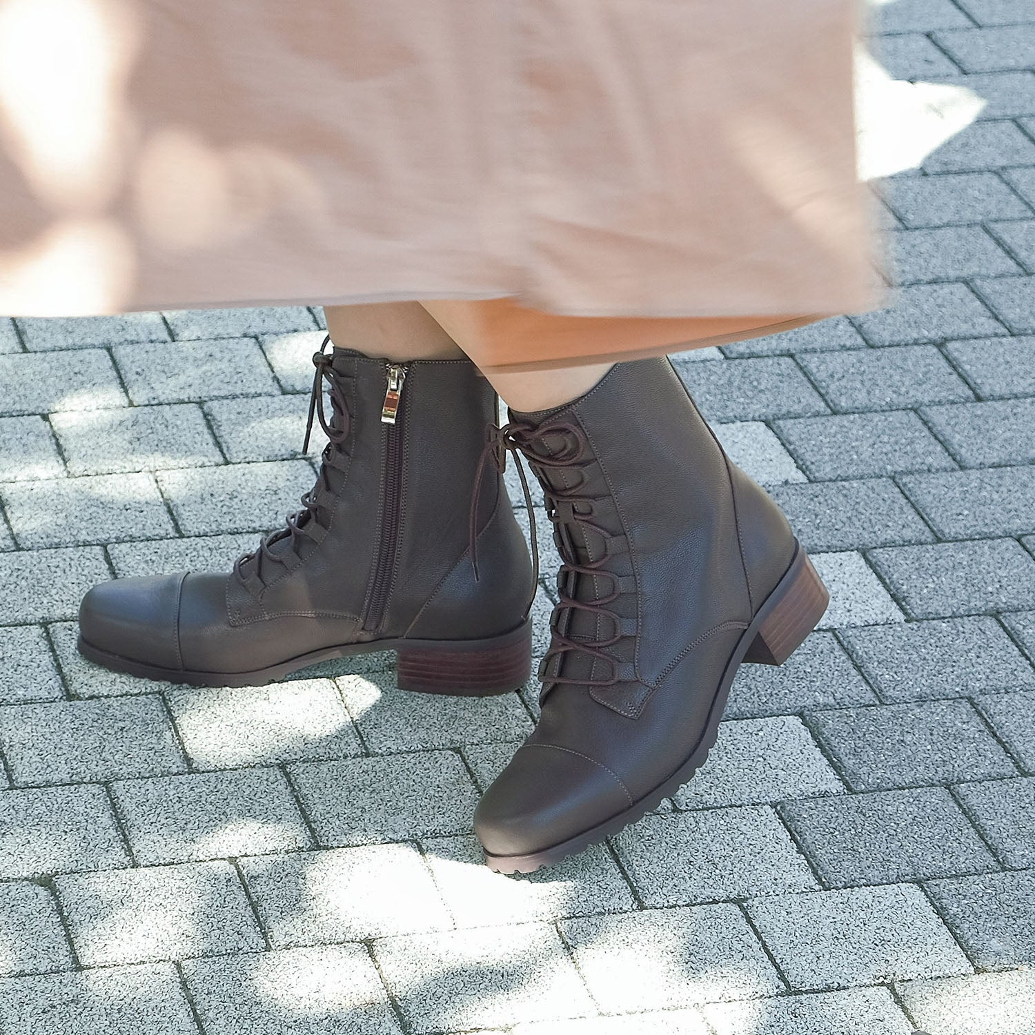 Neue Diffusion Lace-Up Short Boots / ND23628