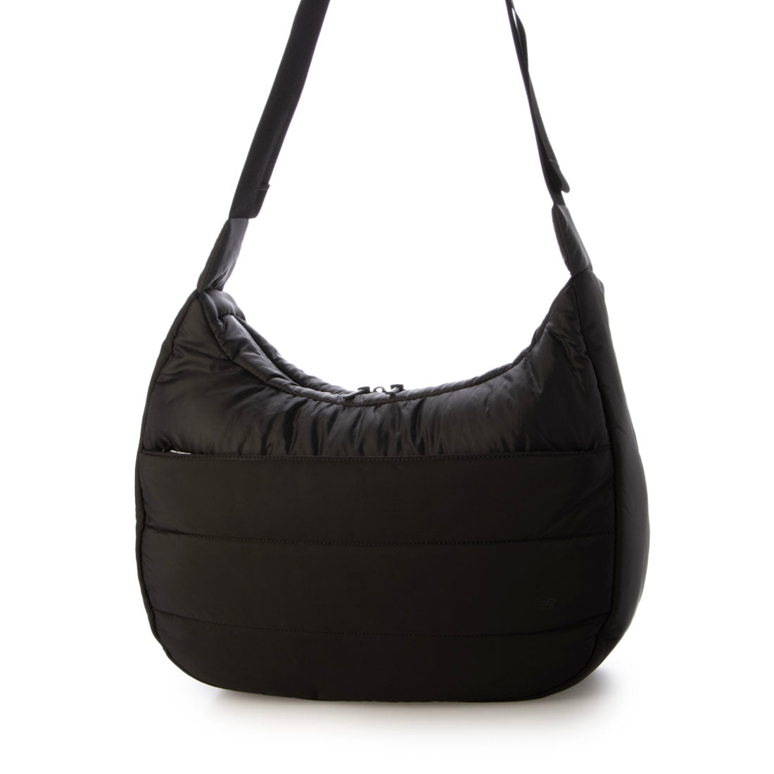 ニューバランス New Balance PUFFER HALF MOON BAG パファー ハーフムーン ショルダー バッグ （ブラック） ブラック