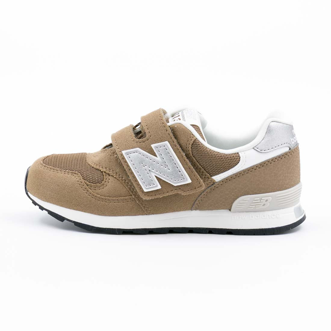ニューバランス New Balance キッズ ジュニア スニーカー PO313 ブラウン 運動靴 子供靴 男の子 女の子 マジックテープ ベルクロ （ブラウン(TH2)） ブラウン(TH2)