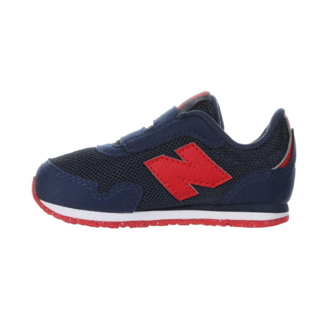 ニューバランス New Balance ベビー キッズ スニーカー 323 2EW ベビーシューズ 幅広 3E 運動靴 子供靴 男の子 女の子 マジックテープ （ネイビー/レッド） ネイビー/レッド