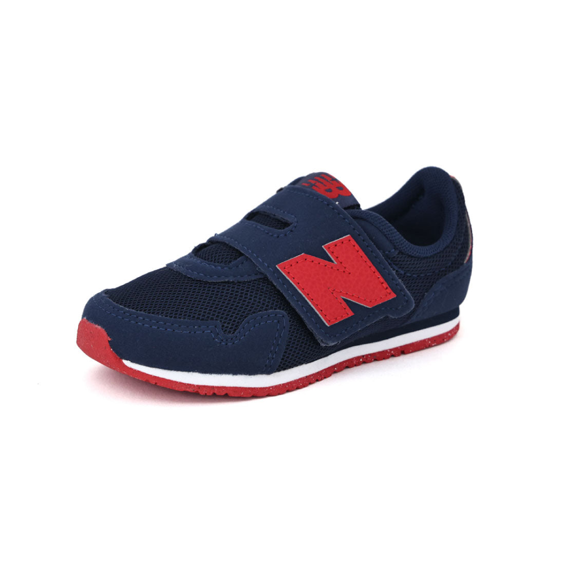 ニューバランス New Balance ベビー キッズ スニーカー 323 2EW ベビーシューズ 幅広 3E 運動靴 子供靴 男の子 女の子 マジックテープ （ネイビー/レッド） ネイビー/レッド