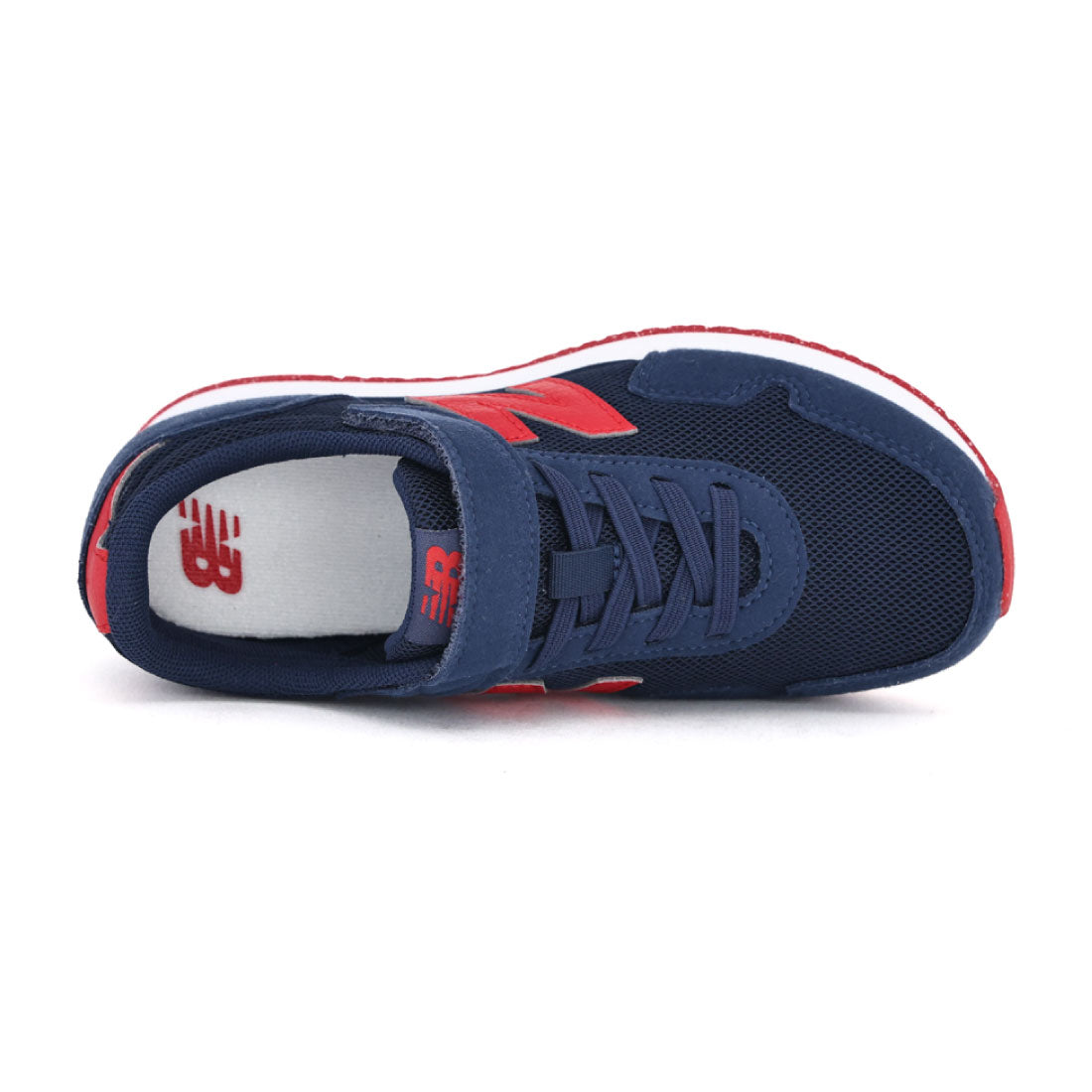 ニューバランス New Balance キッズ ジュニア スニーカー フック&ループ 323 97D 幅広 ワイド 3E 4E 運動靴 子供靴 男の子 女の子 （ネイビー/レッド） ネイビー/レッド