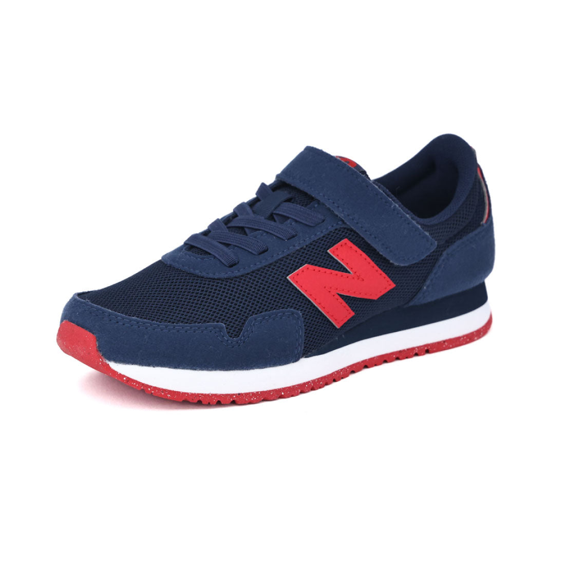 ニューバランス New Balance キッズ ジュニア スニーカー フック&ループ 323 97D 幅広 ワイド 3E 4E 運動靴 子供靴 男の子 女の子 （ネイビー/レッド） ネイビー/レッド