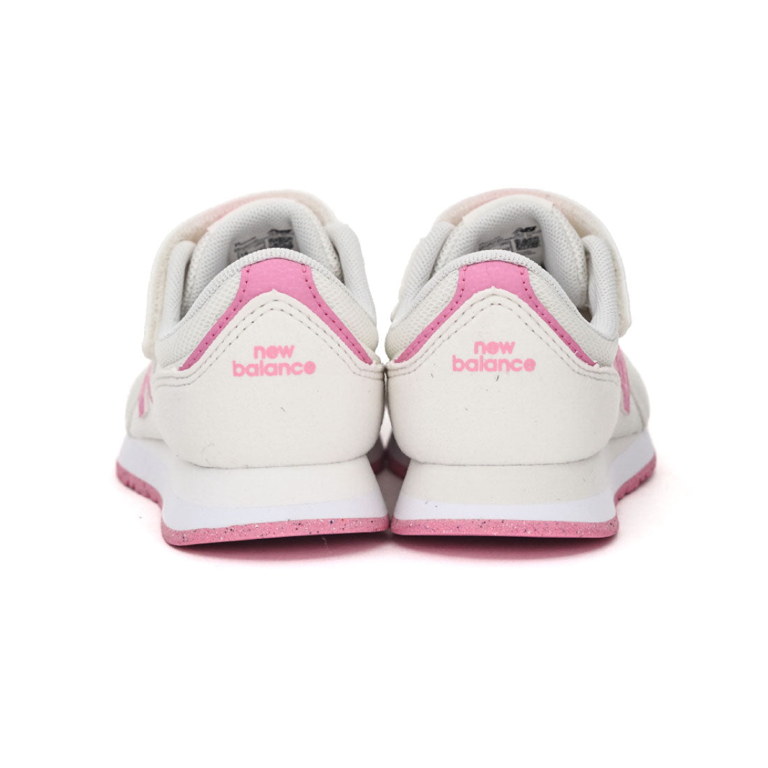 ニューバランス New Balance キッズ ジュニア スニーカー フック&ループ 323 1VW 幅広 3E 4E 運動靴 子供靴 女の子 マジックテープ （ホワイト/ピンク） ホワイト/ピンク