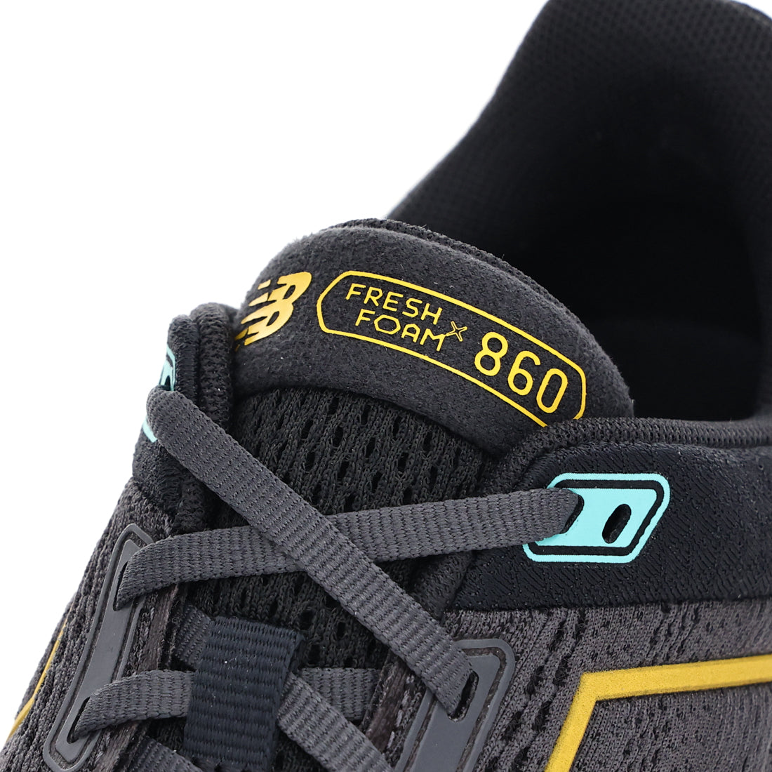 ニューバランス New Balance メンズ スニーカー Fresh Foam X 860 v14 A14 ランニング トレーニング ウォーキング 軽い 運動靴 ジム （ブラック/イエロー(A14)） ブラック/イエロー(A14)