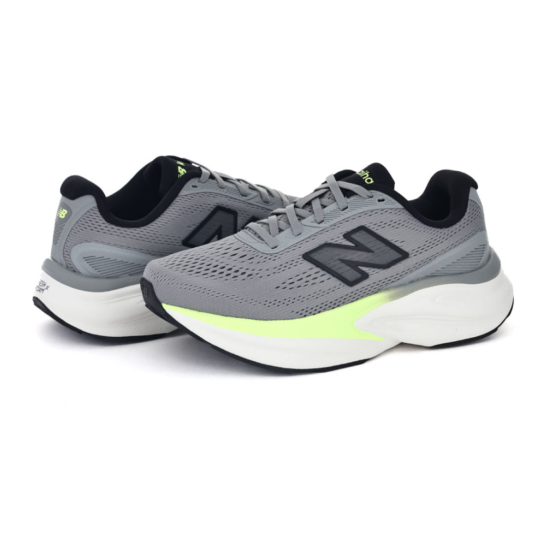 ニューバランス New Balance メンズ スニーカー フレッシュフォーム エックス カイハ MKAIR 5VJ 厚底 運動靴 ランニング ウォーキング （グレー/ライム(5VJ)） グレー/ライム(5VJ)