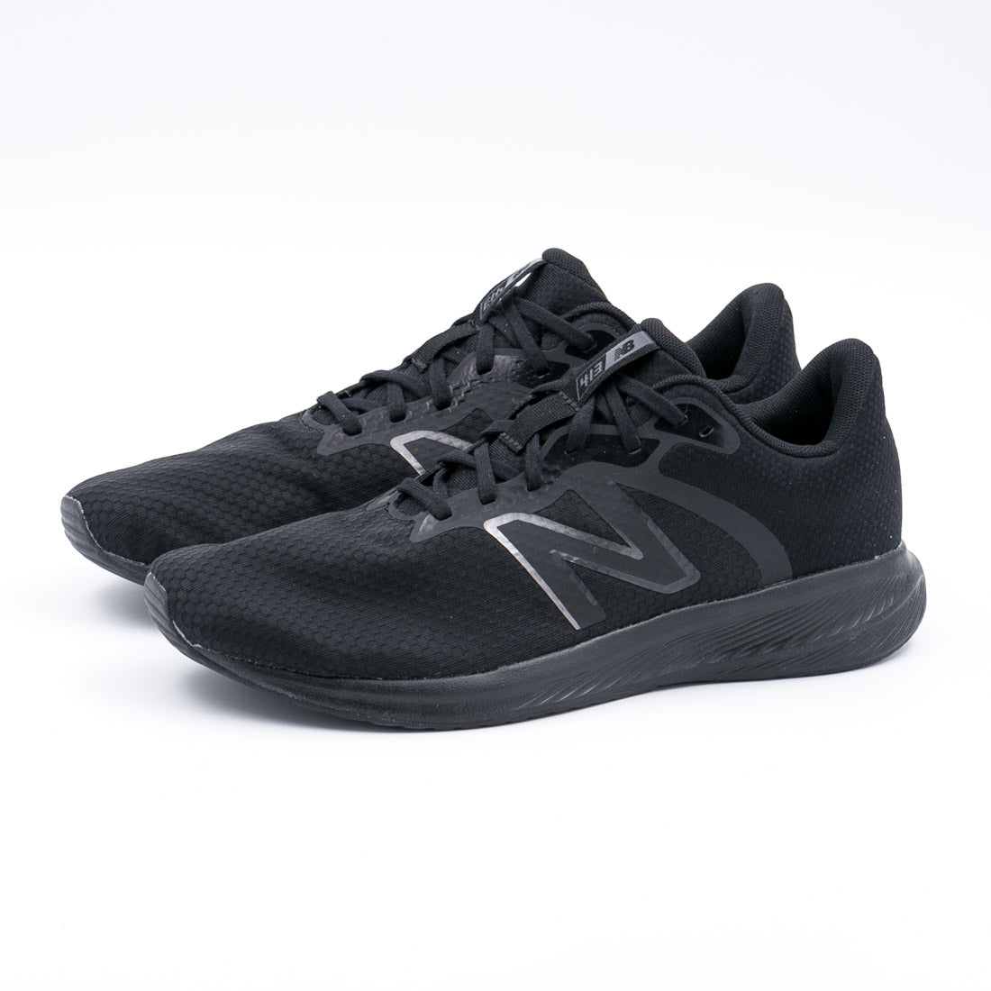 New Balance men's sneakers 413 v2 jogging walking gym training lightweight black red gray black