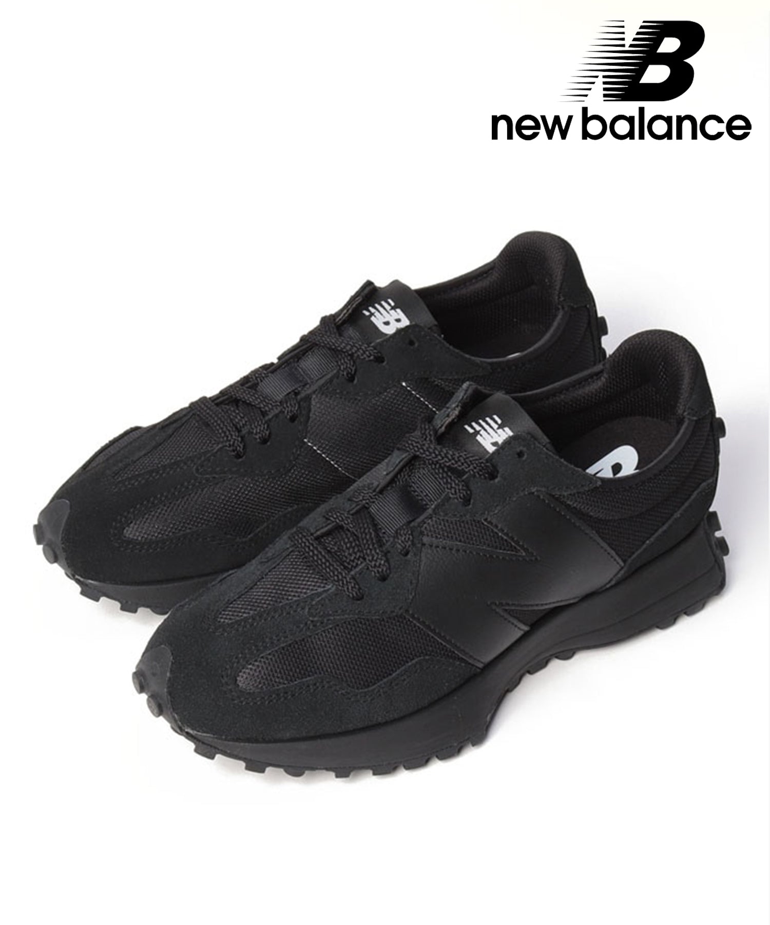 ニューバランス New Balance スニーカー 327 メンズ レディース ユニセックス シューズ 靴 ローカットスニーカー MS327,BLK