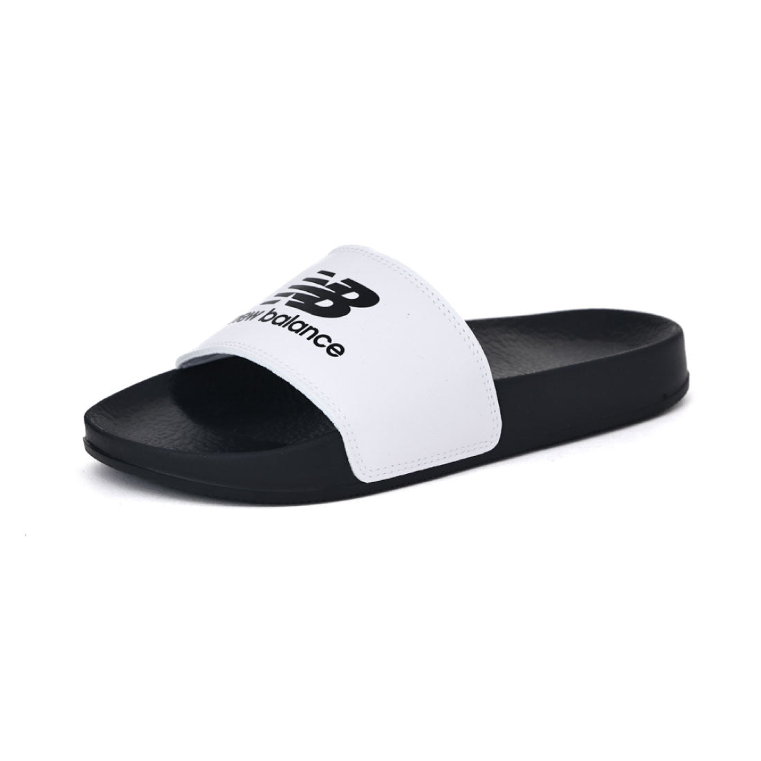 ニューバランス New Balance レディース メンズ サンダル SUF050 W2 50 スライドサンダル シャワーサンダル アウトドア レジャー （ホワイト/ブラック） ホワイト/ブラック