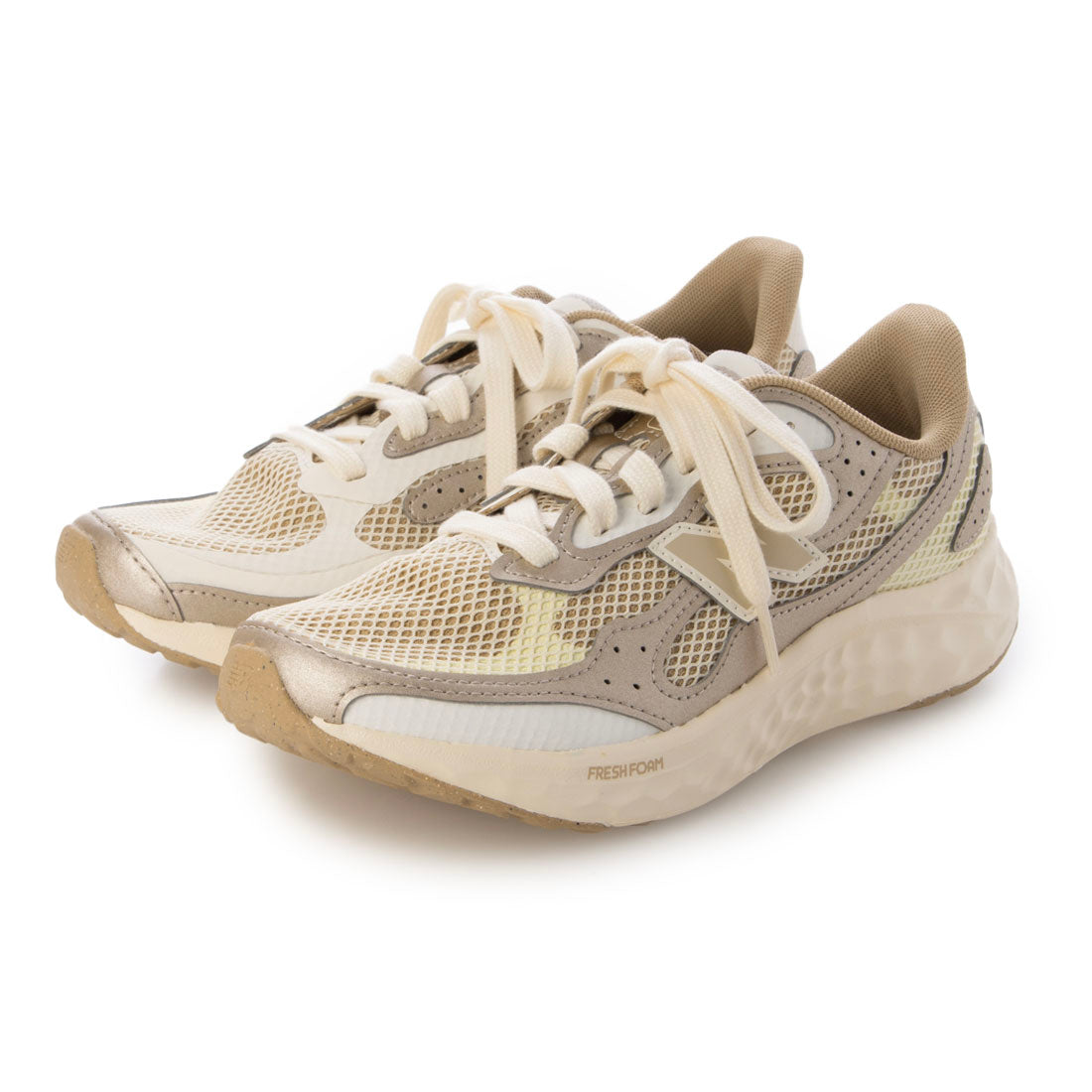 ニューバランス New Balance スニーカー レディース WARIS new balance スポーツ カジュアル ランニング （ベージュ） ベージュ