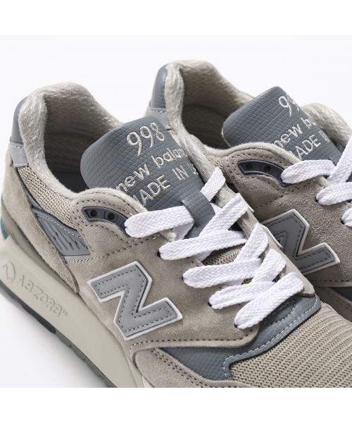 ニューバランス New Balance New Balance スニーカー U998GR  made in USA （GR/グレー） GR/グレー