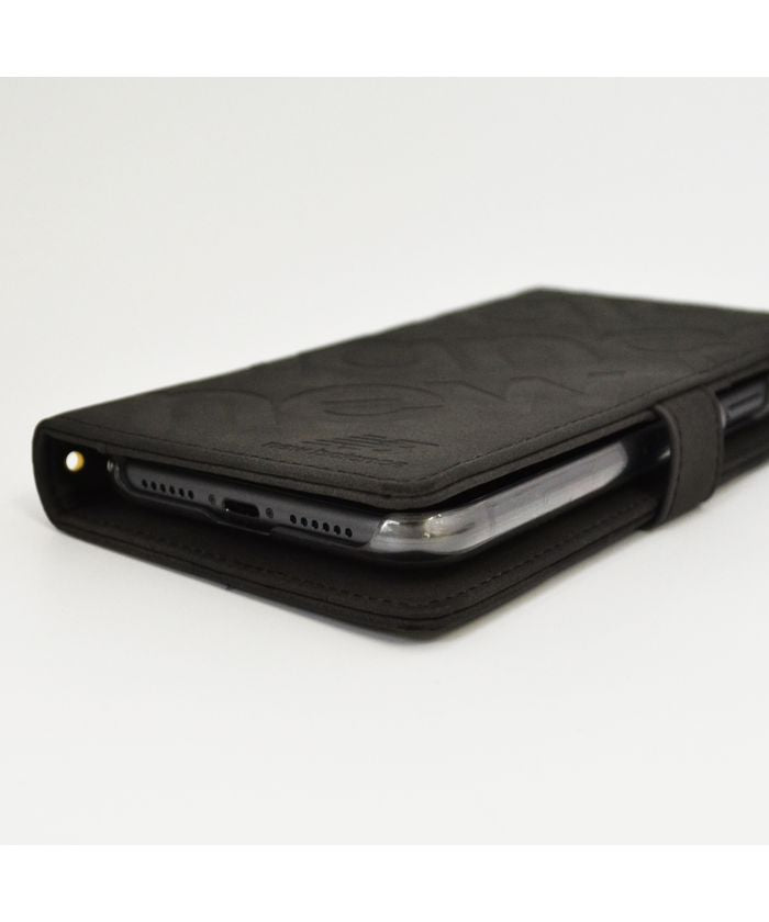 New Balance Smartphone Case Multi-Compatible L Size New Balance Diary Case Stamp Logo Suede iPhone Case