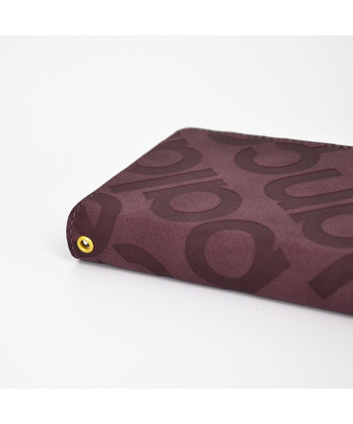 New Balance Smartphone Case Multi-Compatible L Size New Balance Diary Case Stamp Logo Suede iPhone Case