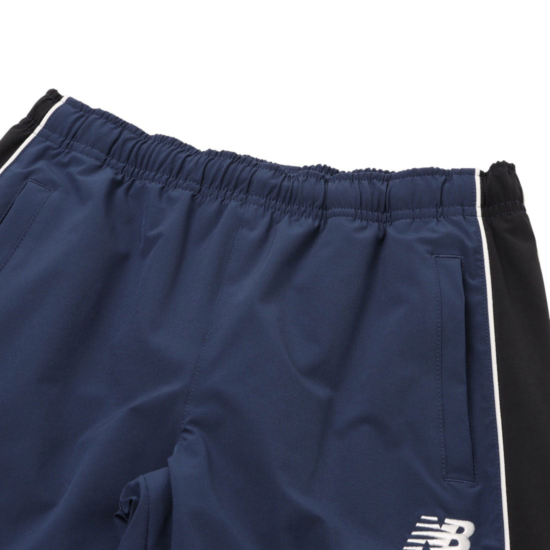 ニューバランス New Balance キッズ 子供 ジャージ ズボン Brushed Tricot Lined Woven Track Jogger YP53173 （ネイビー） ネイビー