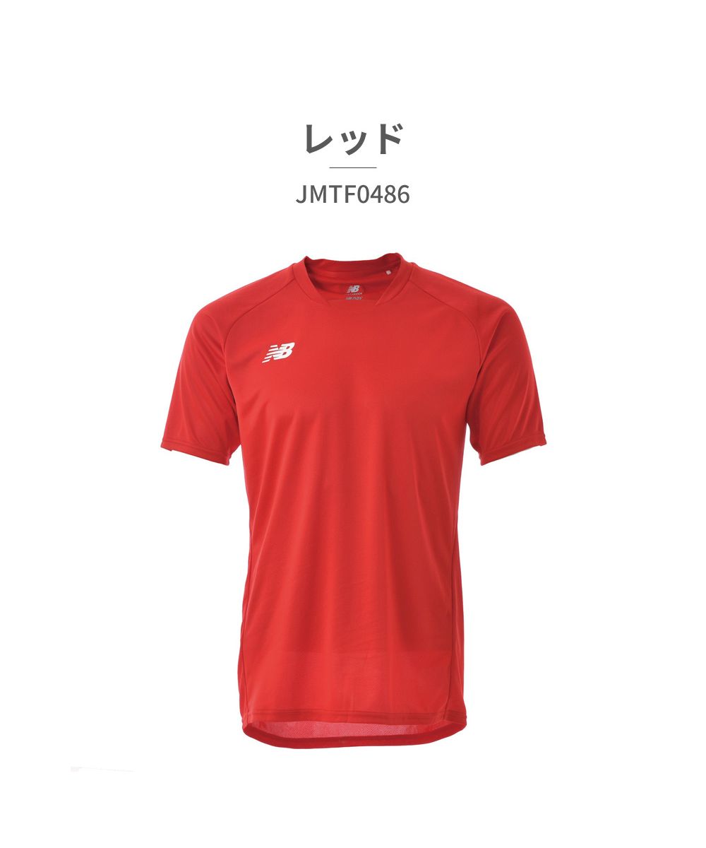 ニューバランス New Balance ニューバランス new balance メンズ JMTF0486 ゲームシャツ （レッド） レッド