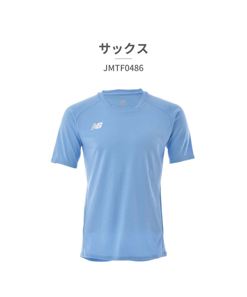 ニューバランス New Balance ニューバランス new balance メンズ JMTF0486 ゲームシャツ （サックス） サックス