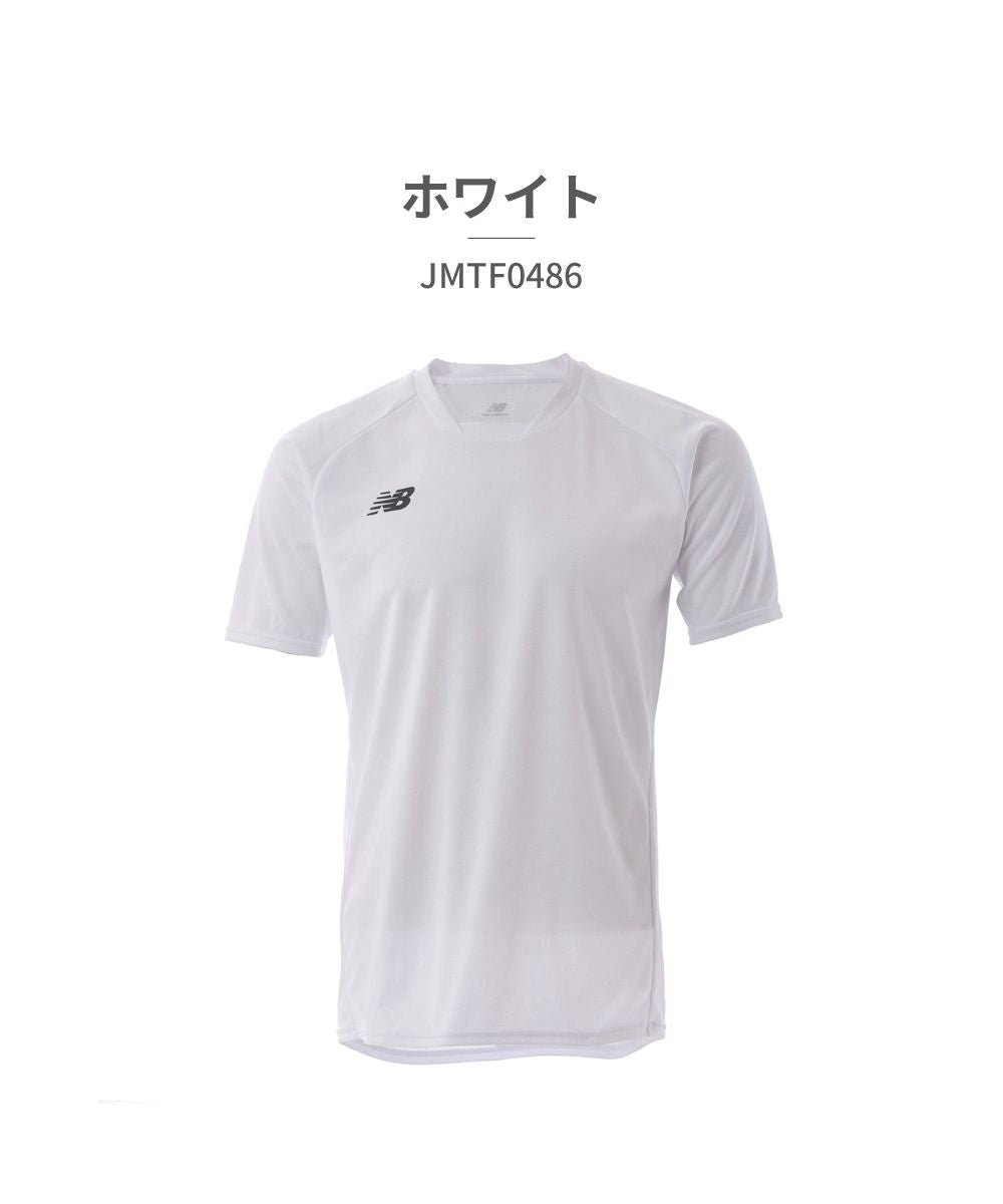 ニューバランス New Balance ニューバランス new balance メンズ JMTF0486 ゲームシャツ （ホワイト） ホワイト