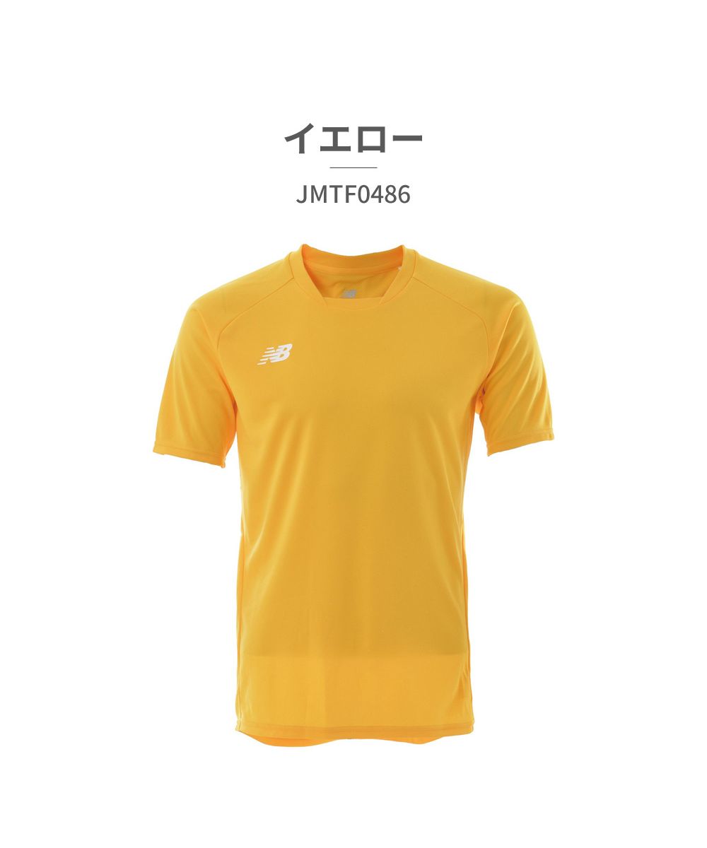 ニューバランス New Balance ニューバランス new balance メンズ JMTF0486 ゲームシャツ （イエロー） イエロー