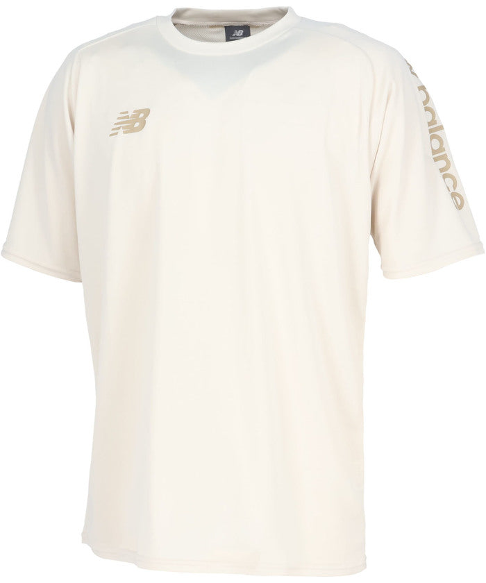 ニューバランス New Balance サッカー BLACK OUT FUN & PLAY EDITIONショートスリーブTシャツ プラクティスシャツ 吸汗 速 （LIN リネン） LIN リネン