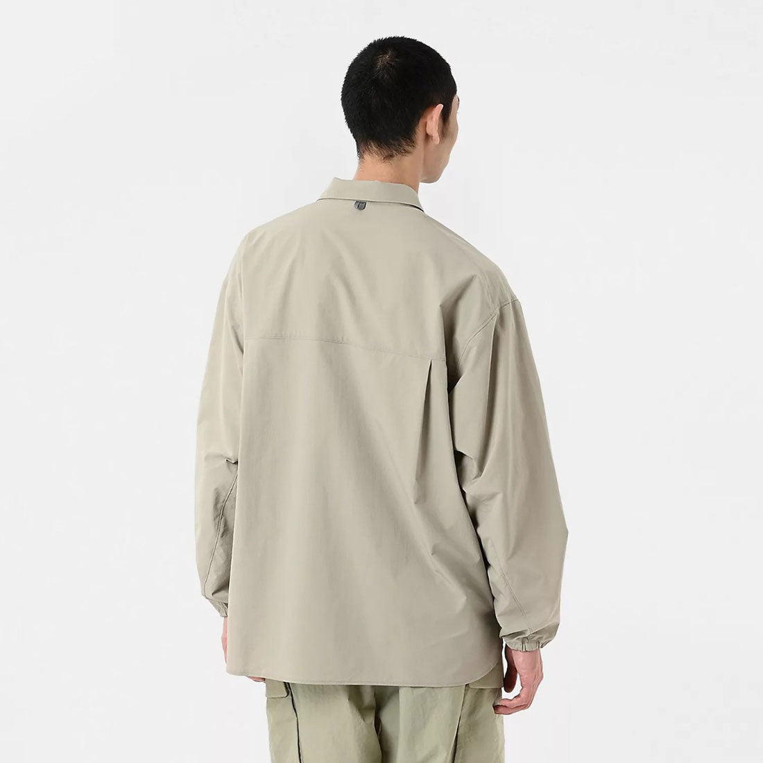 ニューバランス New Balance New Balance Oversized Long Sleeve Shirts（ニューバランス オーバーサイズ ロングスリーブ シャツ） （Olivine） Olivine