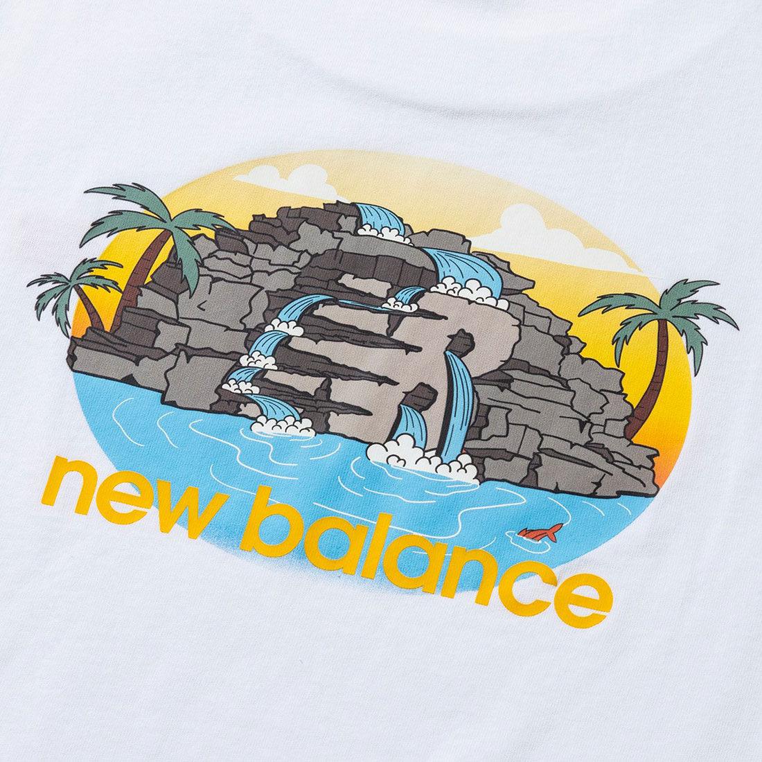 ニューバランス New Balance QTM リゾート Tシャツ（QTM RESORT T-SHIRT） （WHITE） WHITE