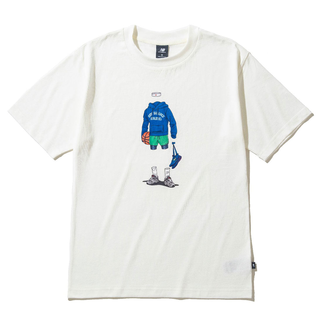ニューバランス New Balance QTM バスケットボール Tシャツ（QTM BASKETBALL T-SHIRT） （WHITE） WHITE