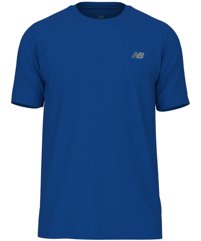 ニューバランス New Balance ニューバランス New Balance Sport Essentials ランショートスリーブTシャツ メンズ ランニング 陸上 半袖 吸汗 速乾 通気 メッシ （BUM ブルージェムストーン） BUM ブルージェムストーン