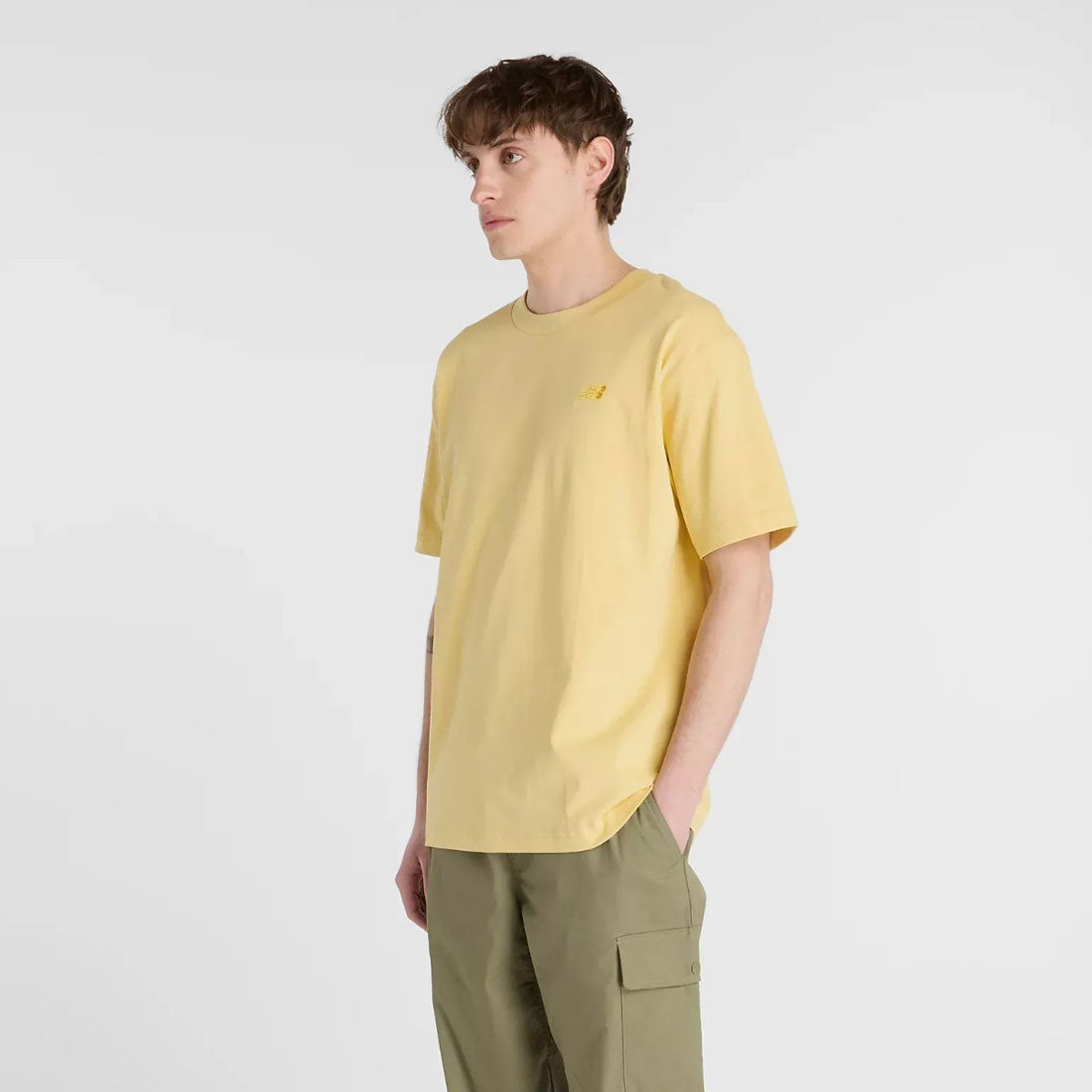 ニューバランス New Balance アスレチックス コットン Tシャツ（Athletics Cotton T-Shirt） （Hay） Hay