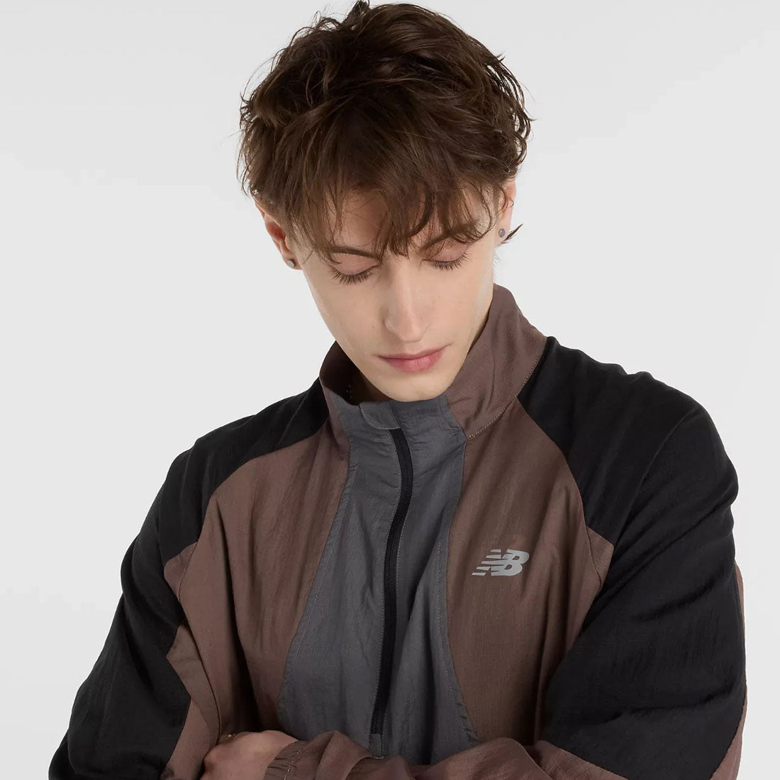 ニューバランス New Balance ベター ラン ウォーター レジスタント ジャケット（Better Run Water Resistant Jacket） （Earth Shadow） Earth Shadow