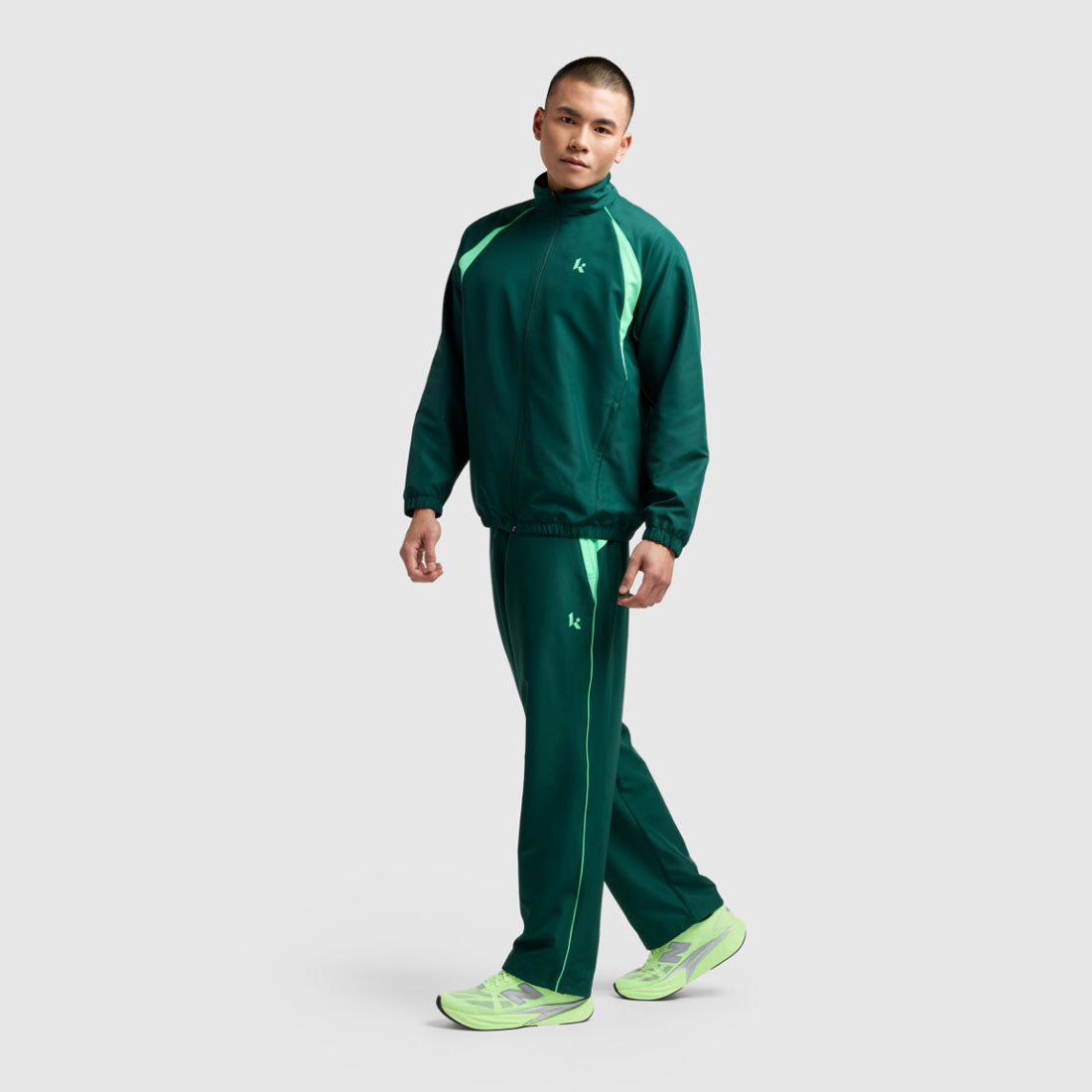 ニューバランス New Balance クラッチ ウーブン トラック ジャケット（Klutch Men's Woven Track Jacket） （Nightwatch Green） Nightwatch Green