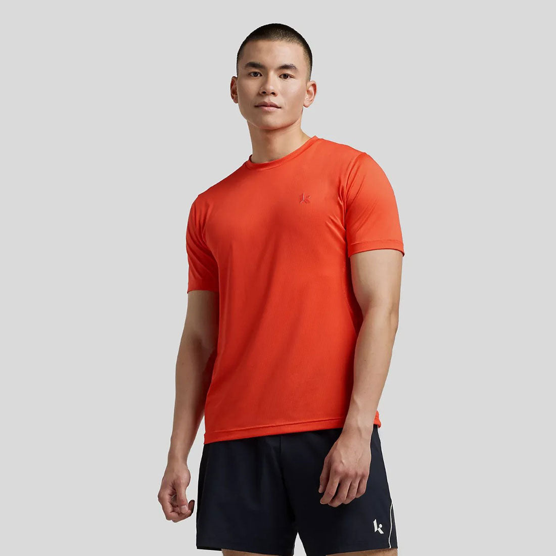 ニューバランス New Balance クラッチ メッシュ パフォーマンスTシャツ（Klutch Men's Mesh Performance T-Shirt） （Neo Flame） Neo Flame
