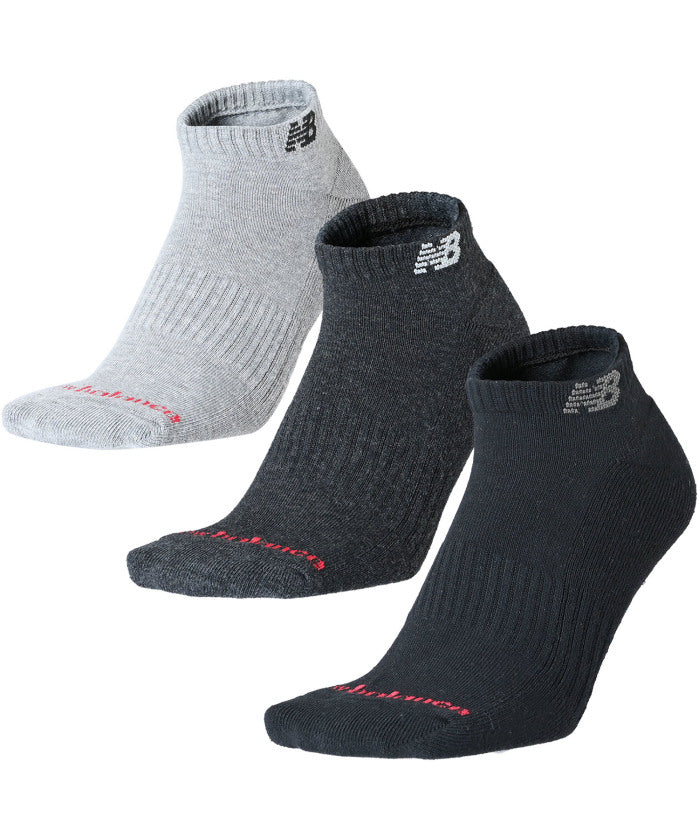 ニューバランス New Balance ニューバランス New Balance 53 ショートレングス 3P ソックス  LAS55636 （AS1 アソートカラー1） AS1 アソートカラー1
