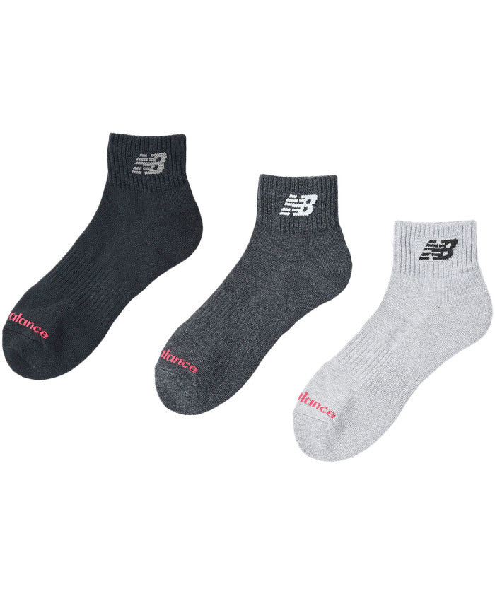 ニューバランス New Balance ニューバランス New Balance 53 ミッドレングス 3P ソックス  LAS55637 （AS1 アソートカラー1） AS1 アソートカラー1