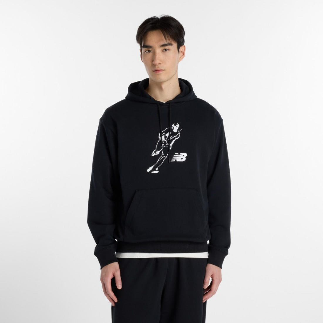 ニューバランス New Balance 大谷翔平オールウェイズオンロゴフーディ（大谷翔平 Always On Logo Hoodie） （Caviar） Caviar