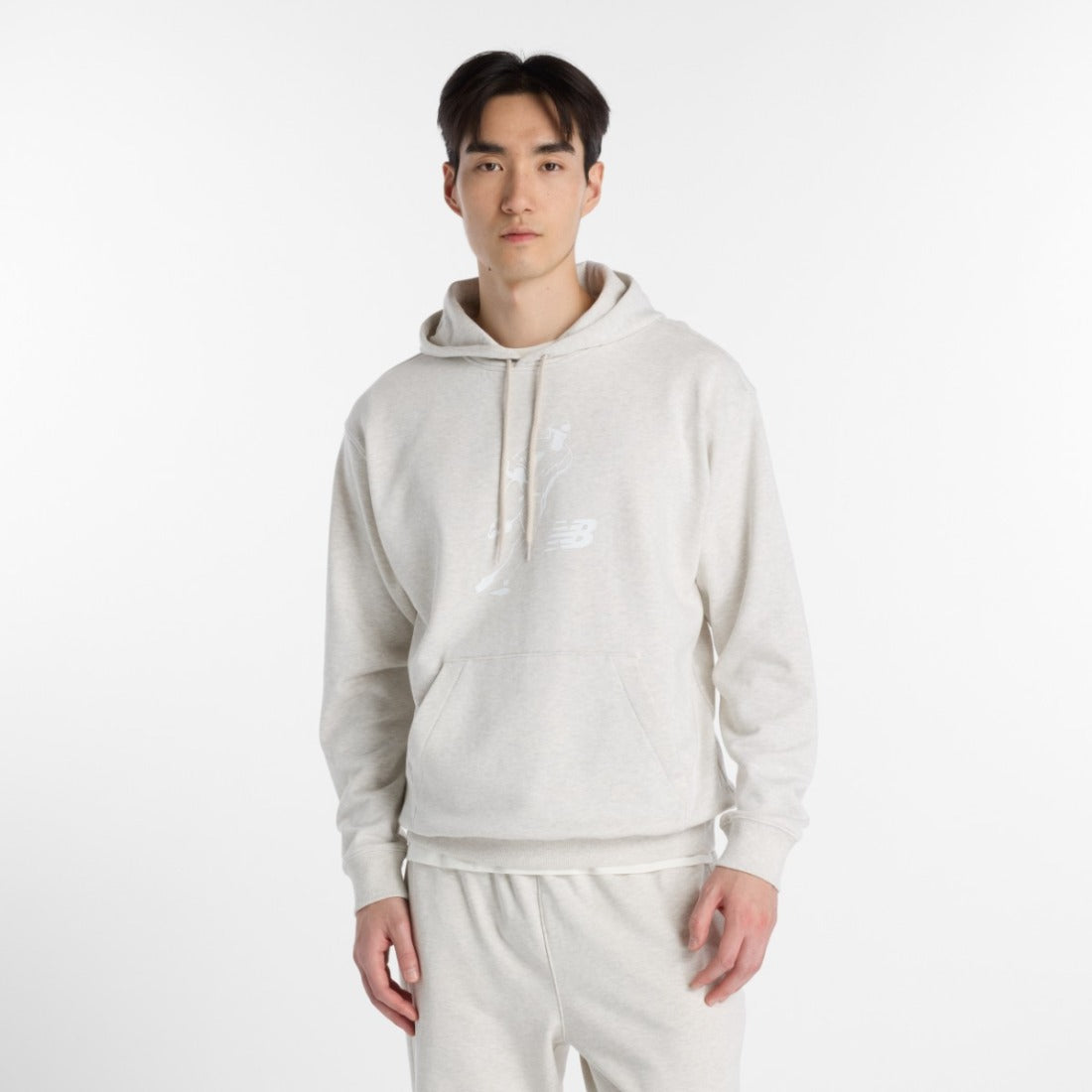 ニューバランス New Balance 大谷翔平オールウェイズオンロゴフーディ（大谷翔平 Always On Logo Hoodie） （Oatmeal Heather） Oatmeal Heather