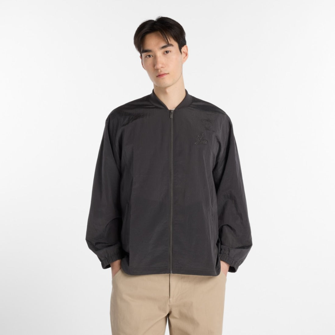 ニューバランス New Balance 大谷翔平シグネチャークリンクルナイロンジャケット（大谷翔平 Signature Crinkle Nylon Jacket） （Faded Black） Faded Black