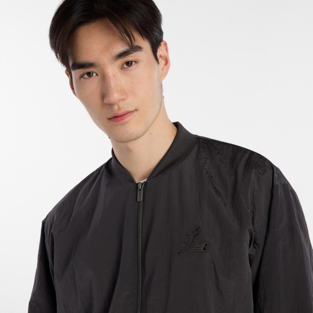 ニューバランス New Balance 大谷翔平シグネチャークリンクルナイロンジャケット（大谷翔平 Signature Crinkle Nylon Jacket） （Faded Black） Faded Black