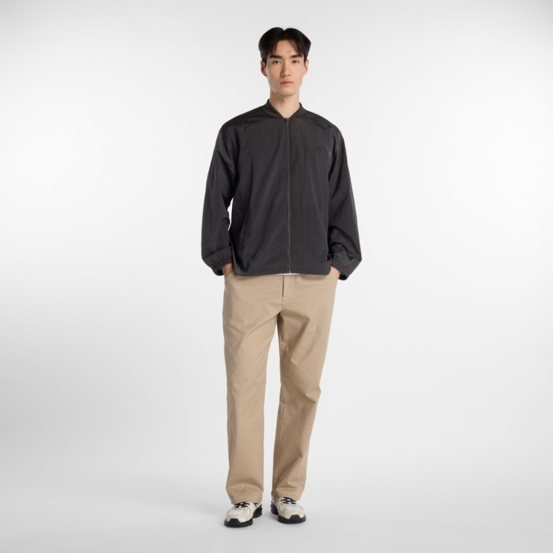 ニューバランス New Balance 大谷翔平シグネチャークリンクルナイロンジャケット（大谷翔平 Signature Crinkle Nylon Jacket） （Faded Black） Faded Black