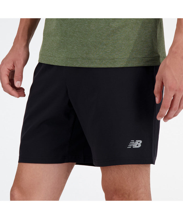 ニューバランス New Balance new balance ニューバランス Sport Essentials ショーツ 7インチ インナーなし  メン （ブラック） ブラック