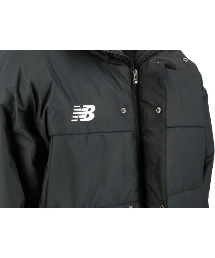 ニューバランス New Balance new balance ニューバランス サッカー パデットロングコート メンズ ウェア アウター （ブラック） ブラック