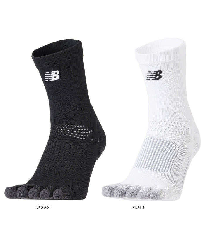 New Balance new balance New Balance Soccer 5-toe grip socks stockings 【Non-returnable item】