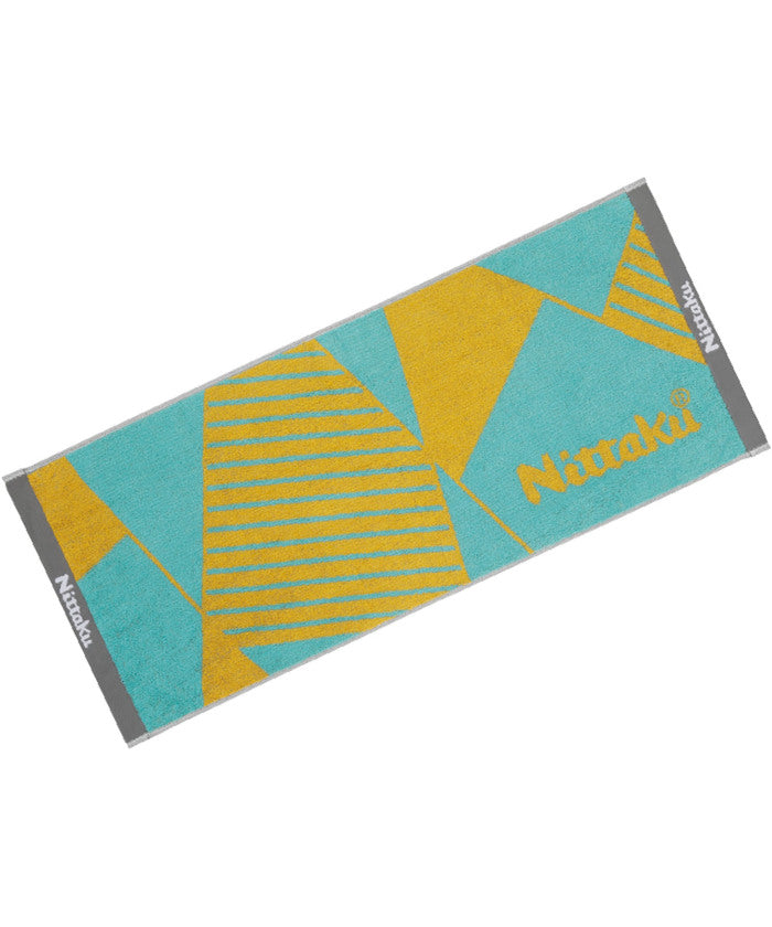 ニューバランス New Balance ニッタク Nittaku 卓球 ポリゴンミッドタオル  NL9289 （21 ピンク） 21 ピンク
