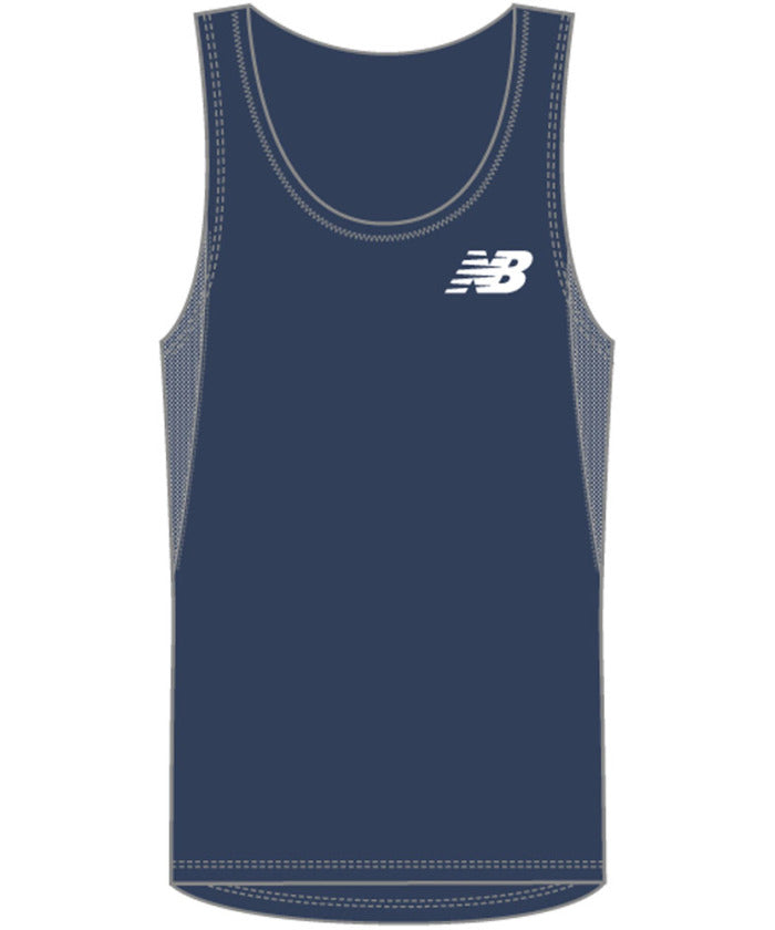 ニューバランス New Balance ニューバランス New Balance レーシングシャツ メンズ トップス ノースリーブ ランニング 陸上 ジョギング 試合 トレーニング 部活 （WT ホワイト） WT ホワイト