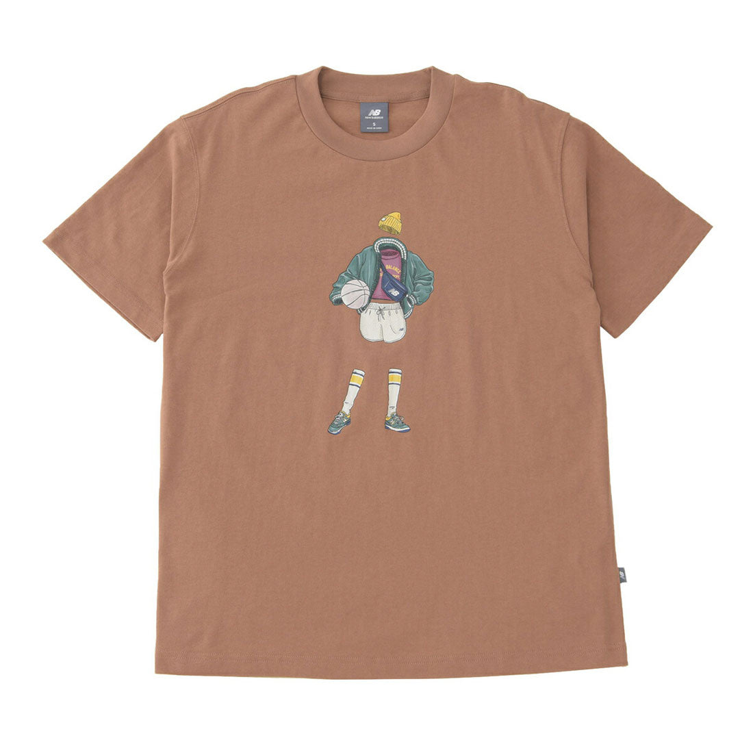 ニューバランス New Balance New Balance Basketball Style Tshirt（ニューバランス バスケットボール スタイル ティーシャツ） （ブラウン） ブラウン