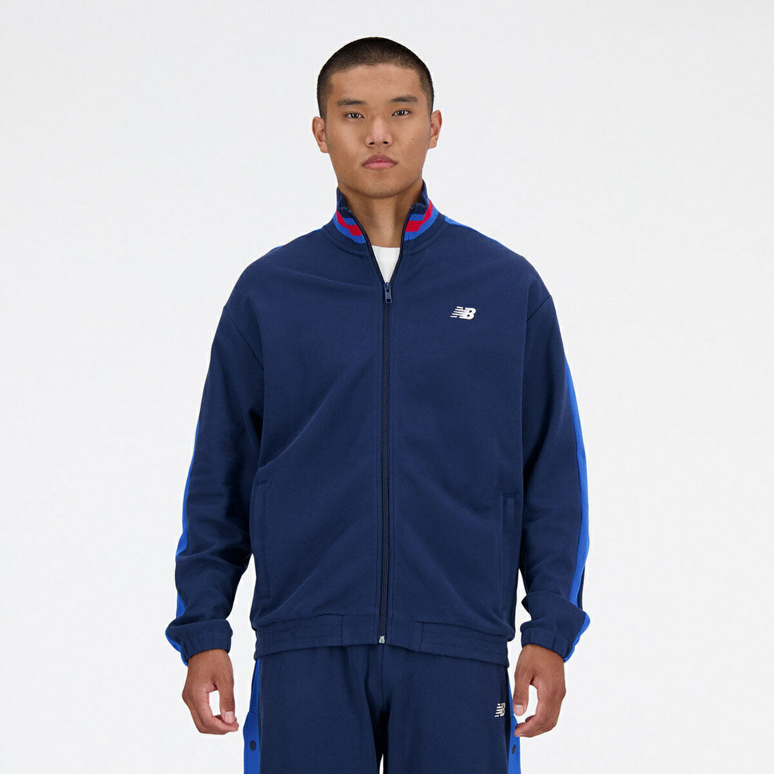 ニューバランス New Balance New Balance Fullzip Trackjacket（ニューバランス フルジップ トラックジャケット） （ネイビー） ネイビー