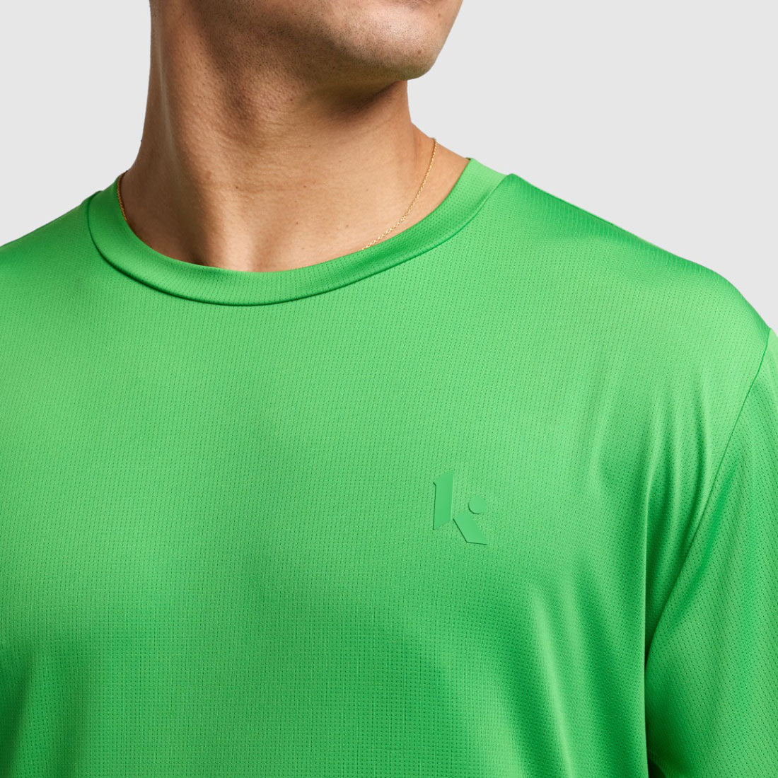 ニューバランス New Balance New Balance Klutch Men's Mesh Performance T-Shirt（ニューバランス クラッチ メッシュ パフォーマンスTシャツ） （GRASS GREEN） GRASS GREEN